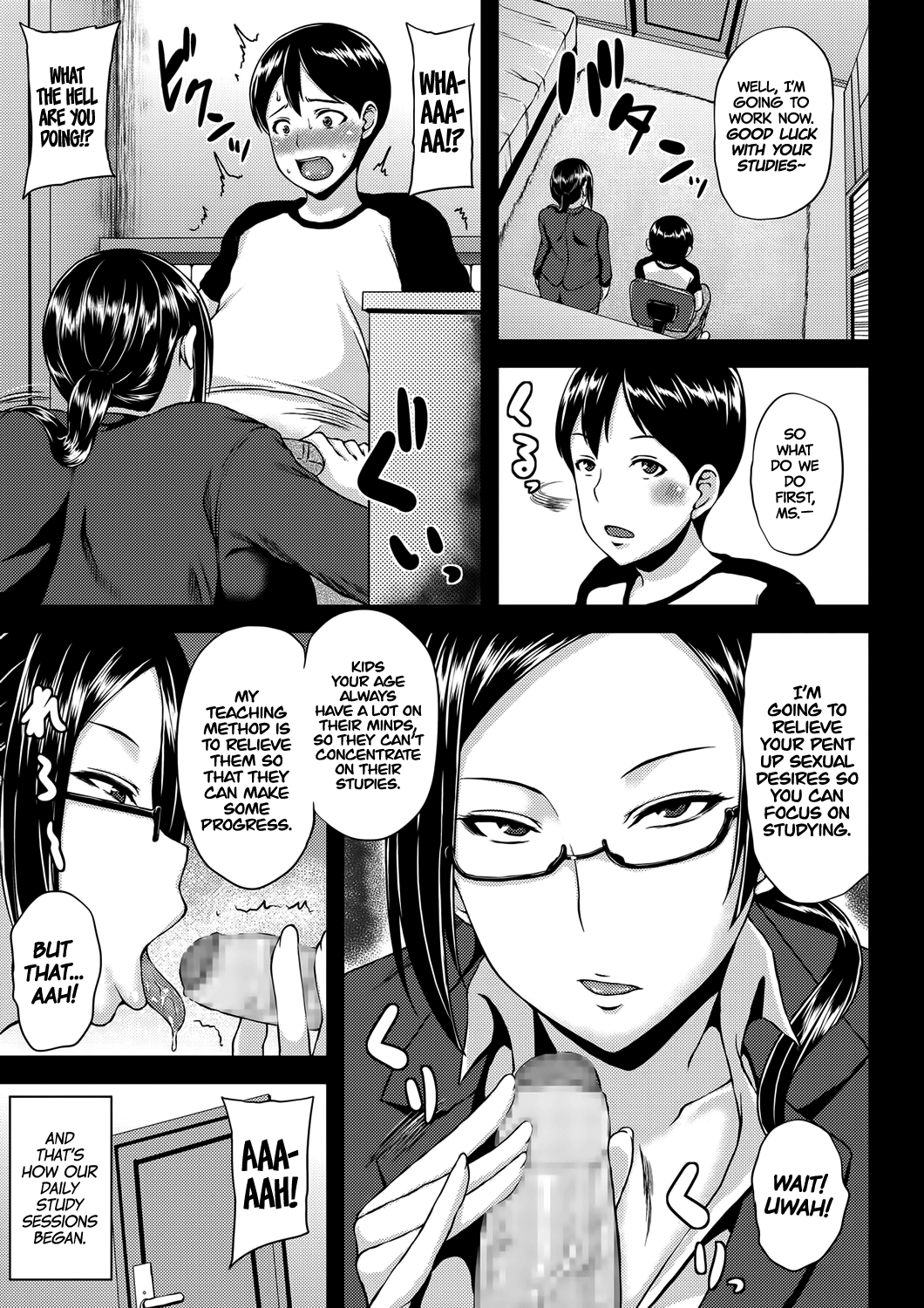 Nukisugi Katekyo | My Tutor Makes Me Cum Too Much!   =TLL + CW= page 3 full