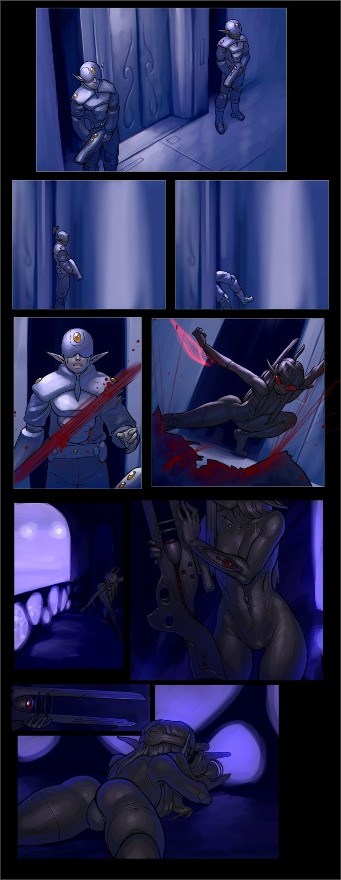 Drowtales: Space Age / Истории Дроу: Космический Век   Ch.2 page 7 full