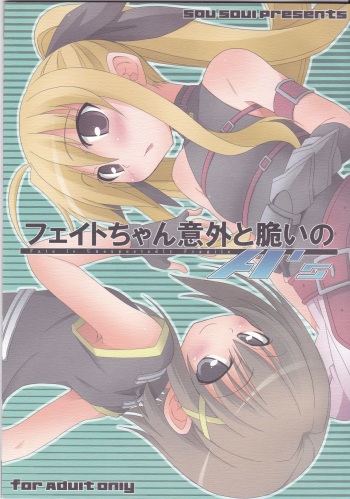 (C74) [Sou Soul (Souto)] Fate-chan Igai to Moroi no A's (Mahou Shoujo Lyrical Nanoha) cover