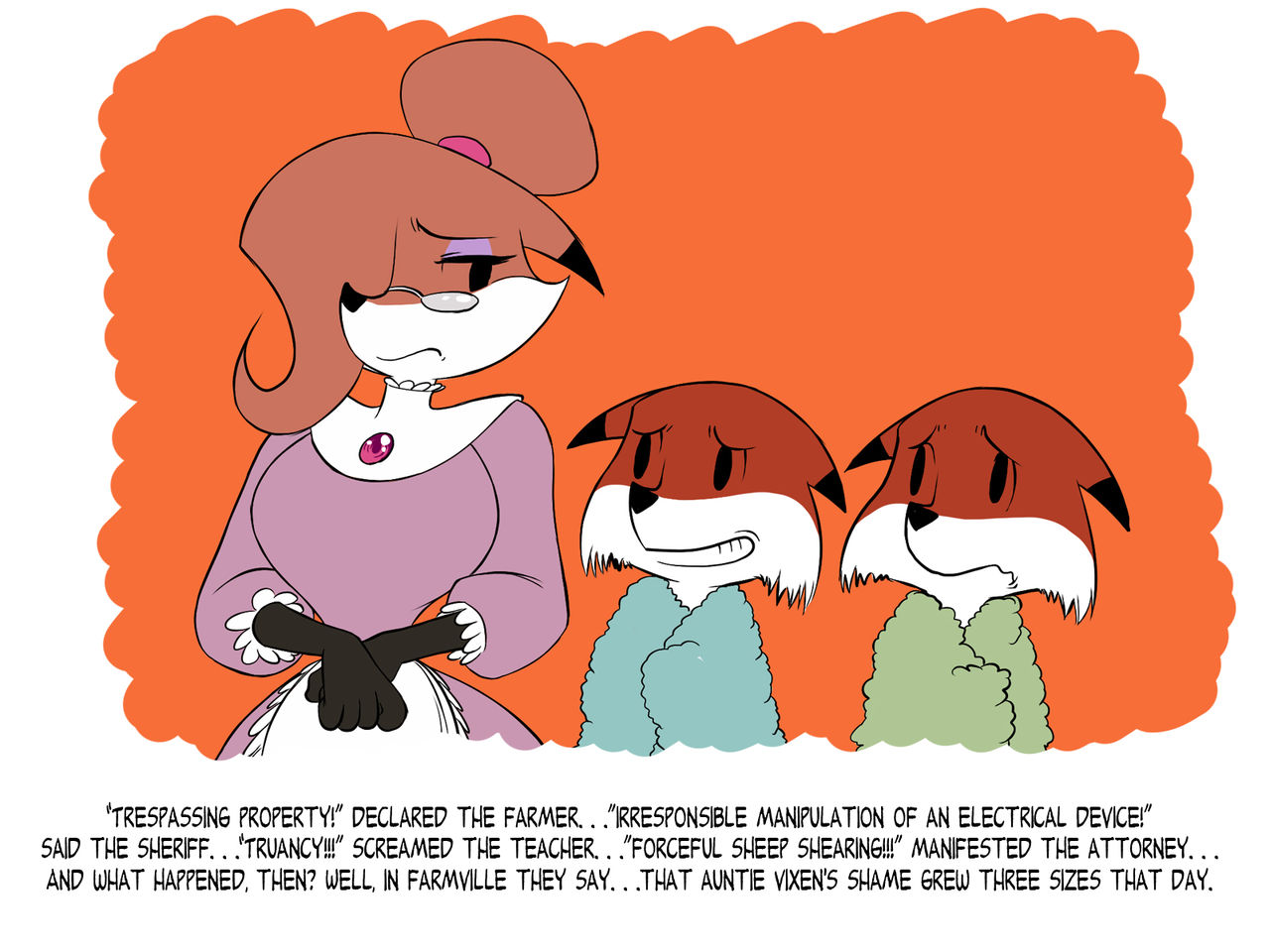 The Tale of Auntie Vixen page 3 full
