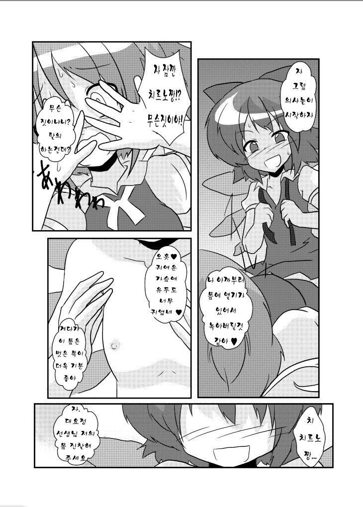 Touhou TS Monogatari ~Cirno hen~ page 12 full