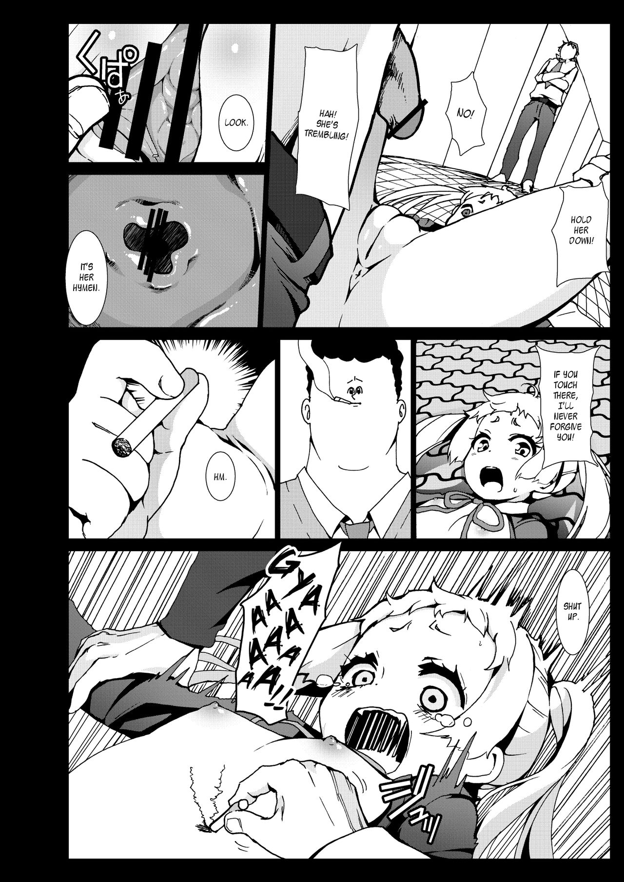 Warae yo Dekomori... Chuunibyou demo Shojo Rape Shitai! | Smile Dekomori... Rape, Chuunibyou, and Other Delusions! page 11 full