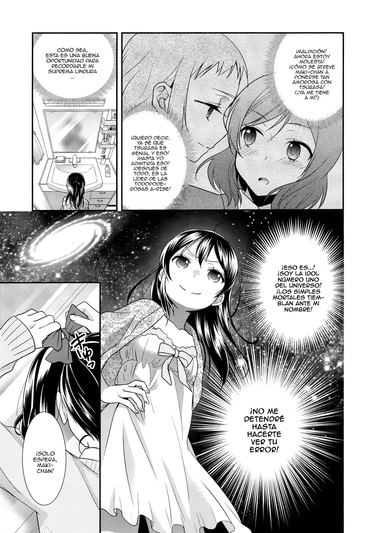¡Por Supuesto que la Idol Número Uno del Universo Nico-nii se Molestaría con Alguien tan Estúpida como Maki-chan! page 6 full