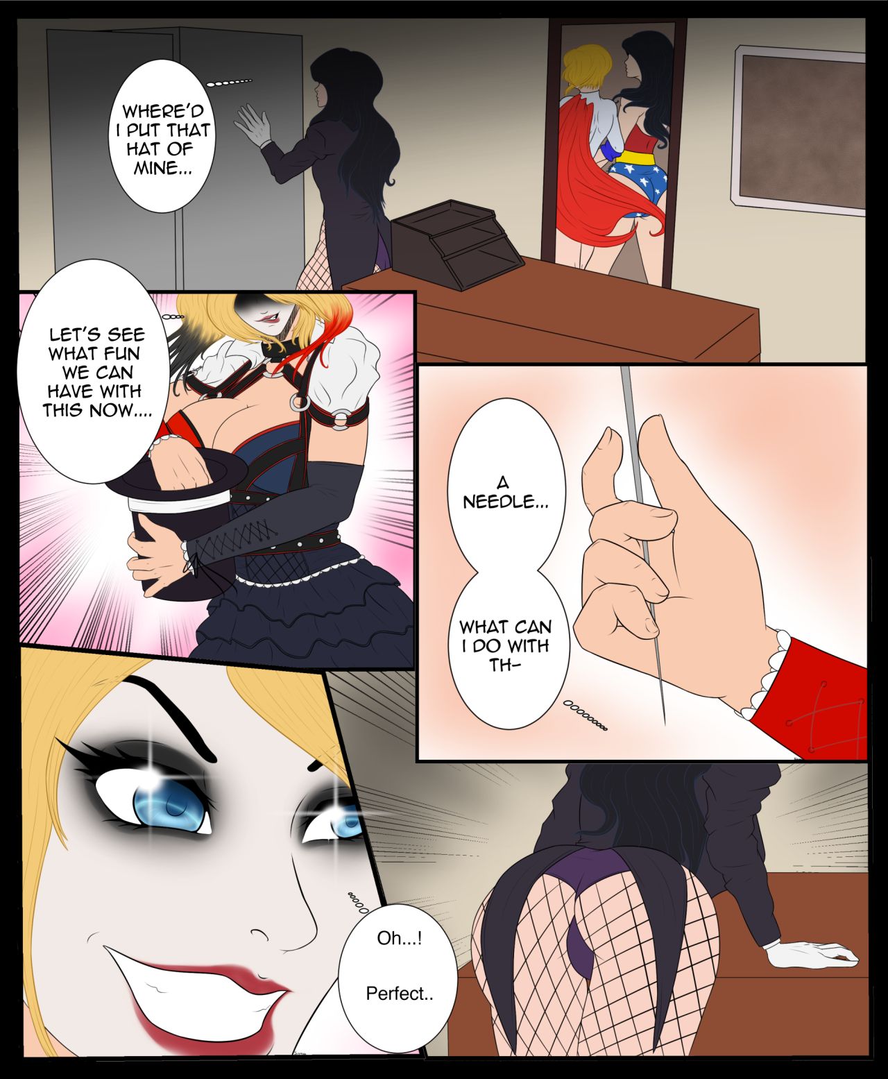 8 Page Comic Commission page 1 full
