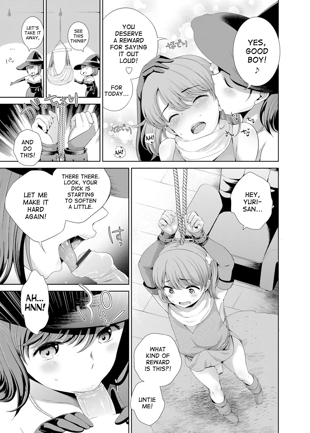Josou Shitetara DoS Kyonyuu Kaseifu ni Kousoku Sarete Anal Mesuiki Shichaimashita page 9 full