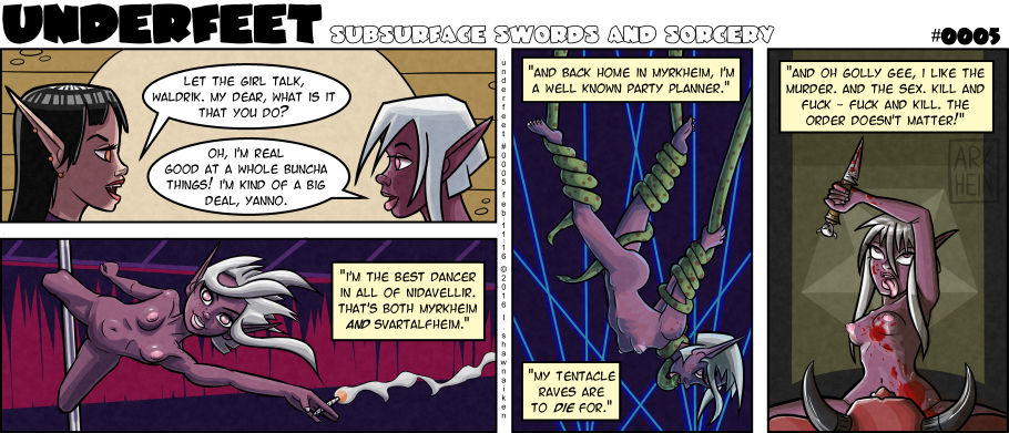 Underfeet - Subsurface Swords and Sorcery page 6 full