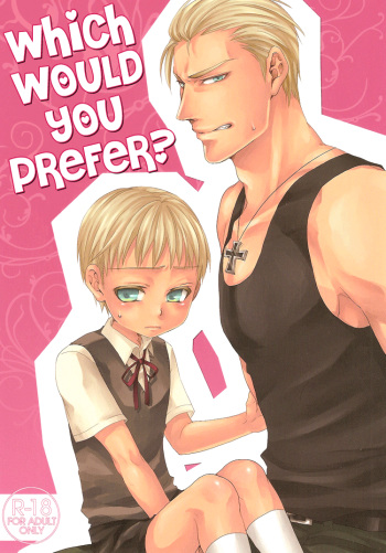 [Caramellize! (Yuzuru)] Dochi ga Suki Na No? | Which Would You Prefer? (Axis Powers Hetalia) [English] cover