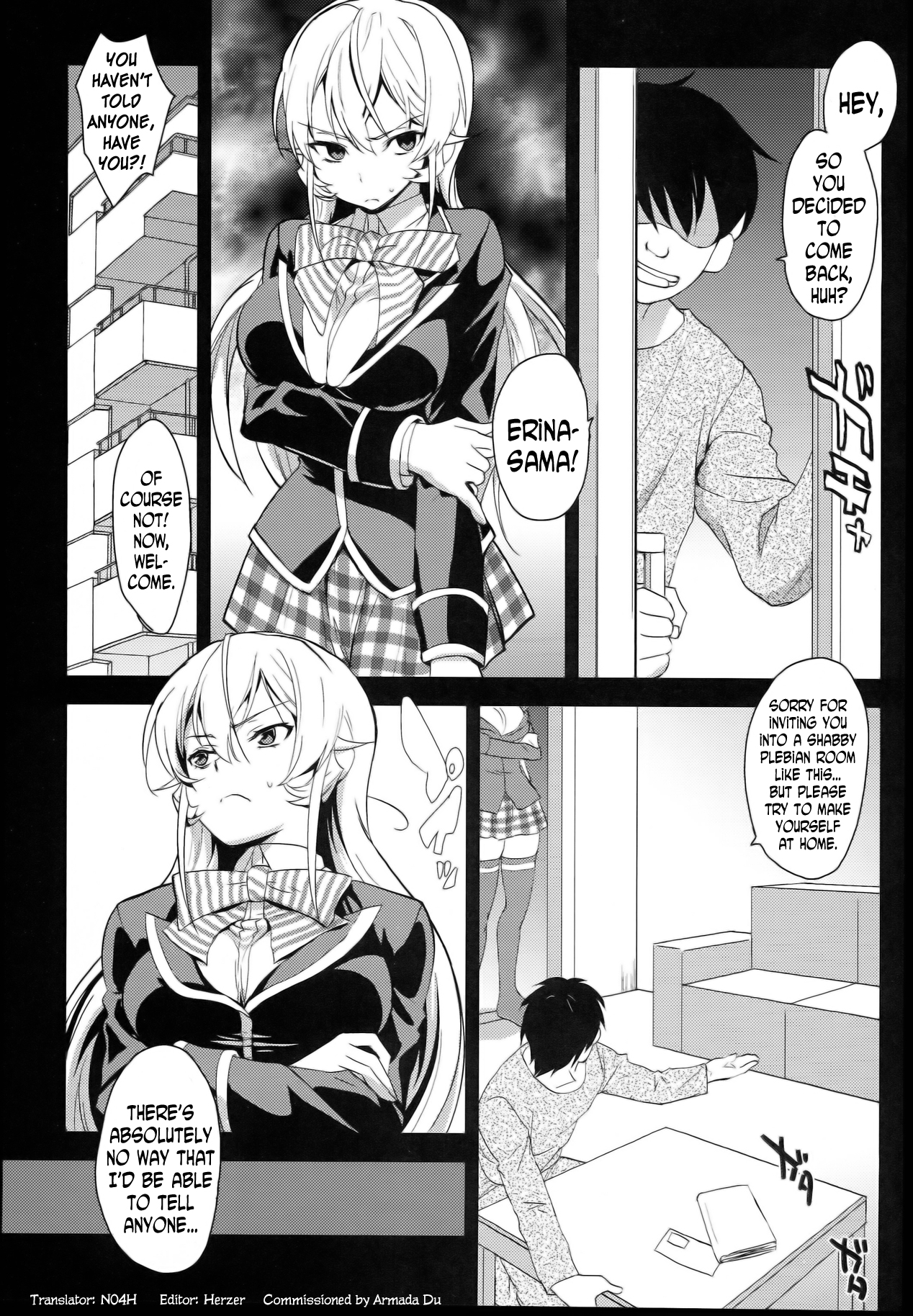 Ochibureta Joou to Niku | The Fallen Queen & Meat page 5 full