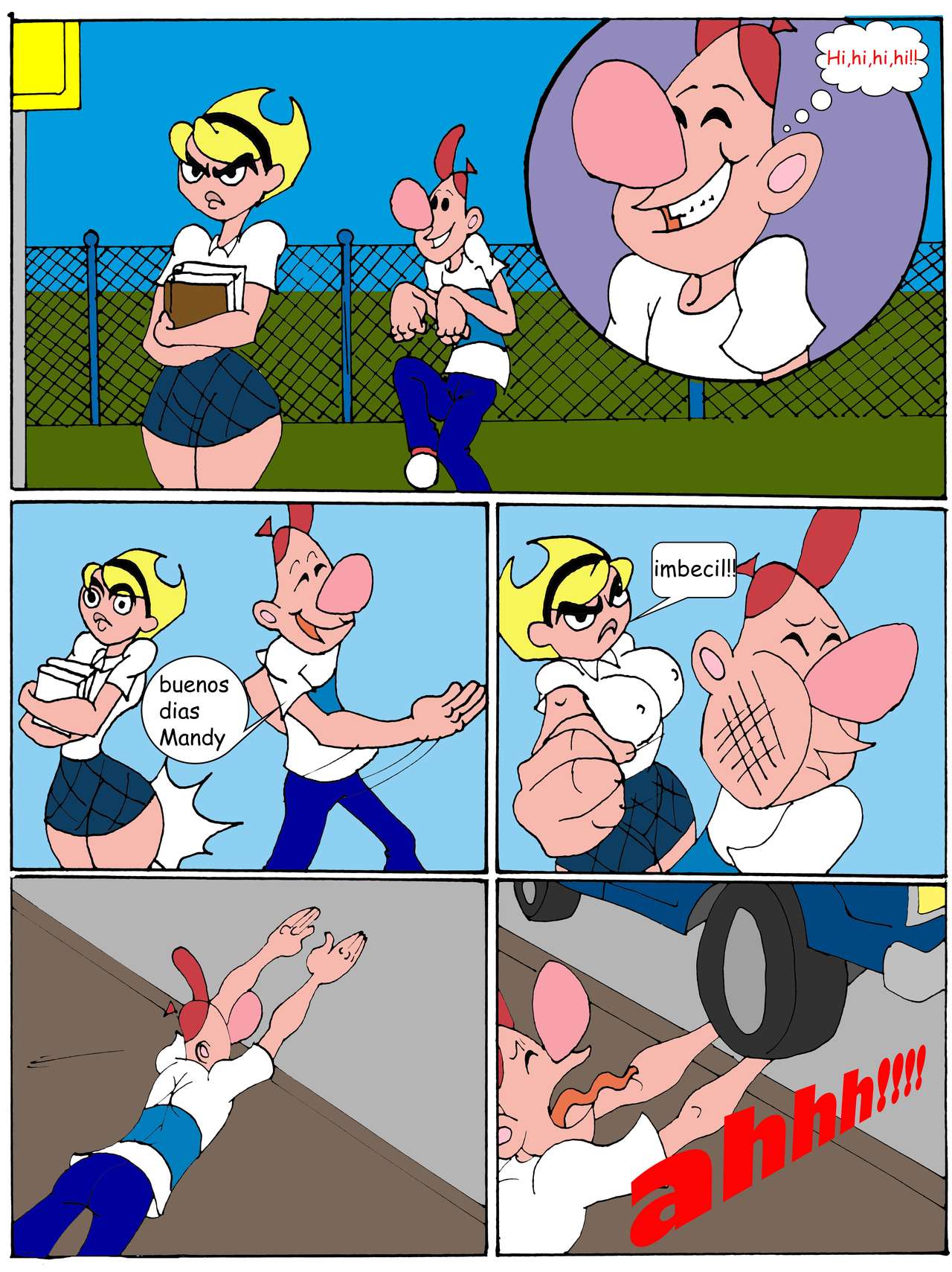 Billy y mandy cómic porno