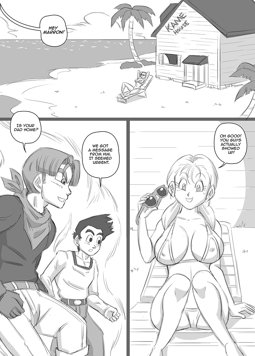 Chase After Me: Goten x Marron x Trunks page 4 full