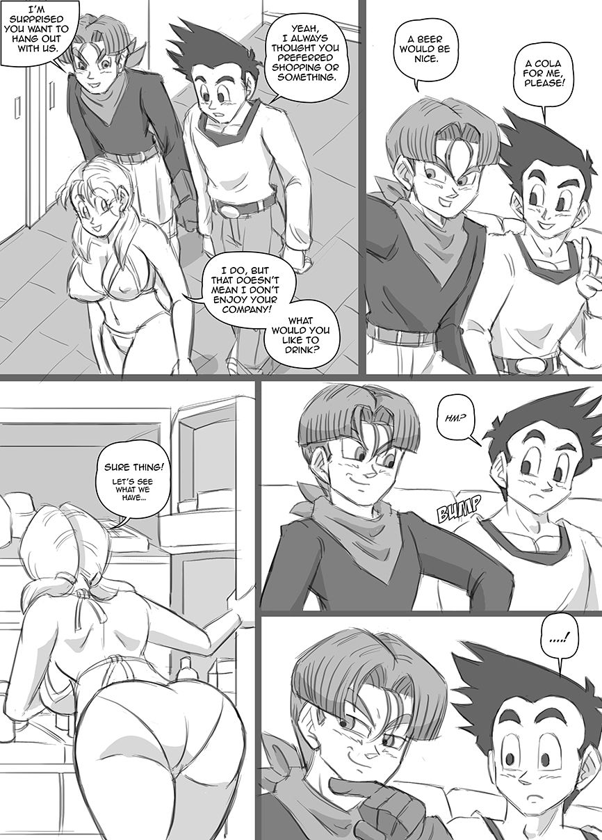 Chase After Me: Goten x Marron x Trunks page 6 full