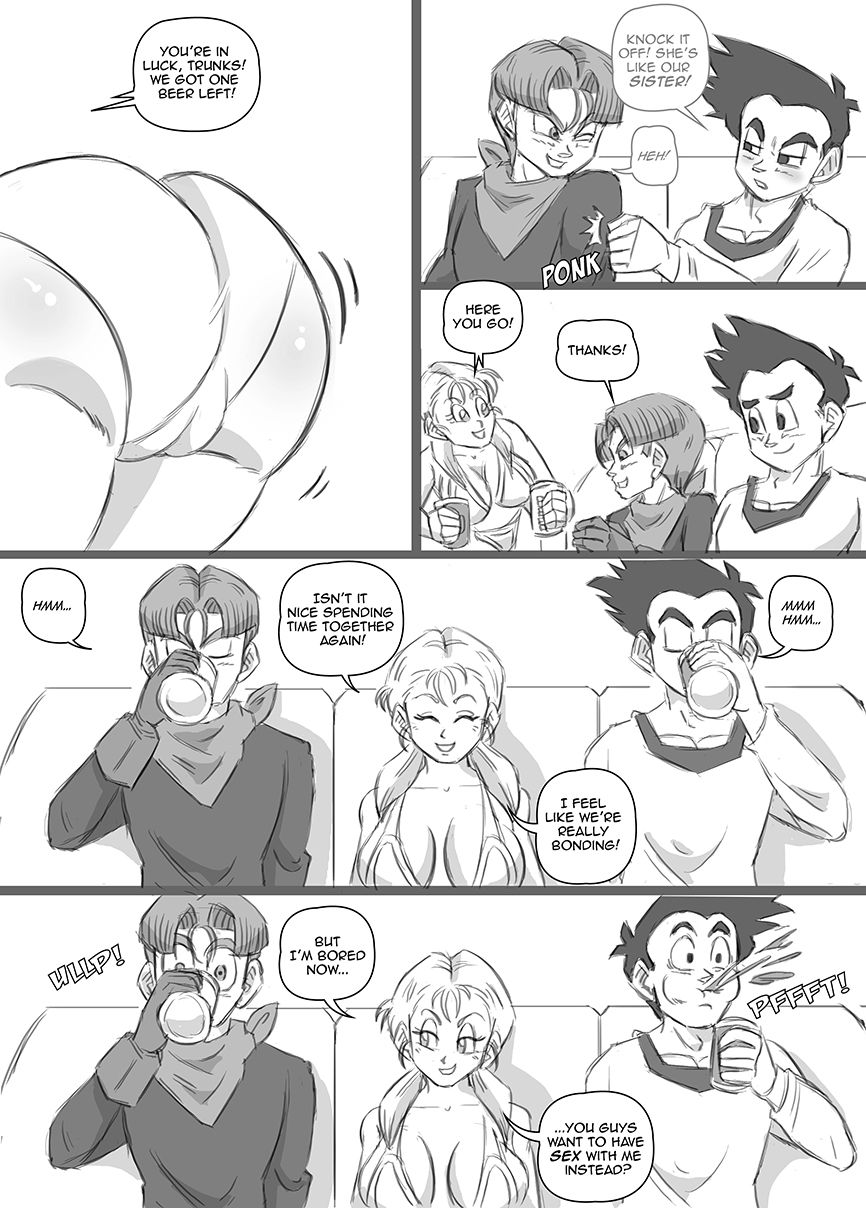 Chase After Me: Goten x Marron x Trunks page 7 full