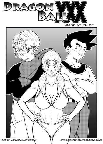 [Funsexydragonball] Chase After Me: Goten x Marron x Trunks (Dragon Ball GT) cover