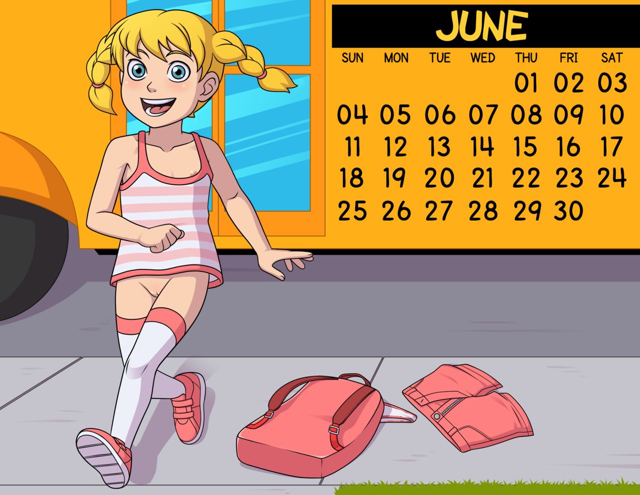 Loli Club Calendar 2017 page 7 full