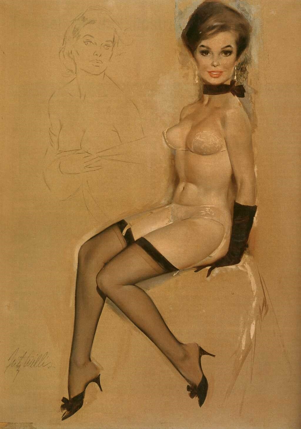 Pin-up by Fritz Willis page 11 full
