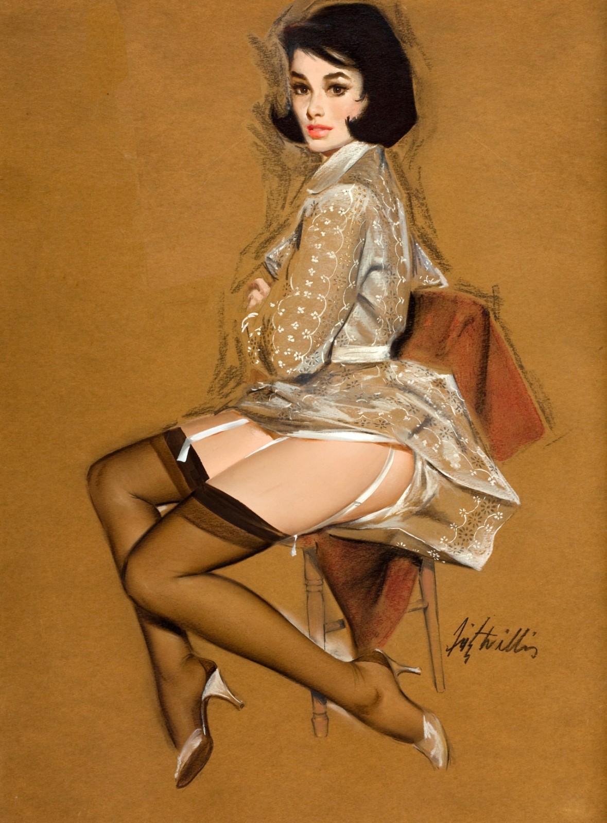Pin-up by Fritz Willis page 12 full