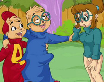 Alvin & Simon X Jeanette cover