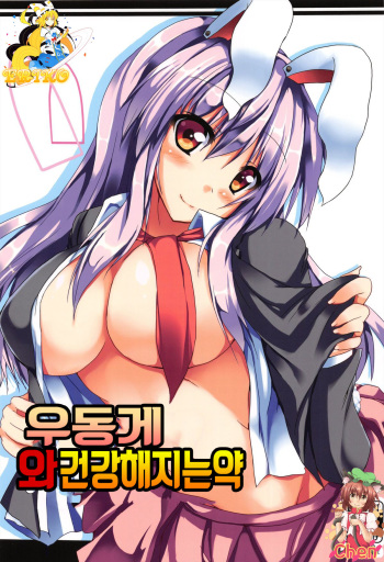 (C84) [Midoriya (Ryokusiki)] Udonge to Genki no Okusuri (Touhou Project) [Korean] [TM NecroFantasia] cover
