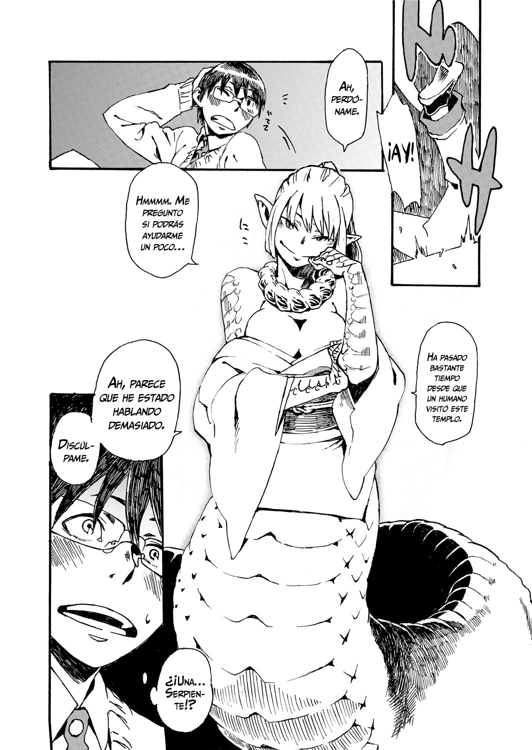 Uwabami Mairi | Visitando a una serpiente enorme   =Vile= page 6 full