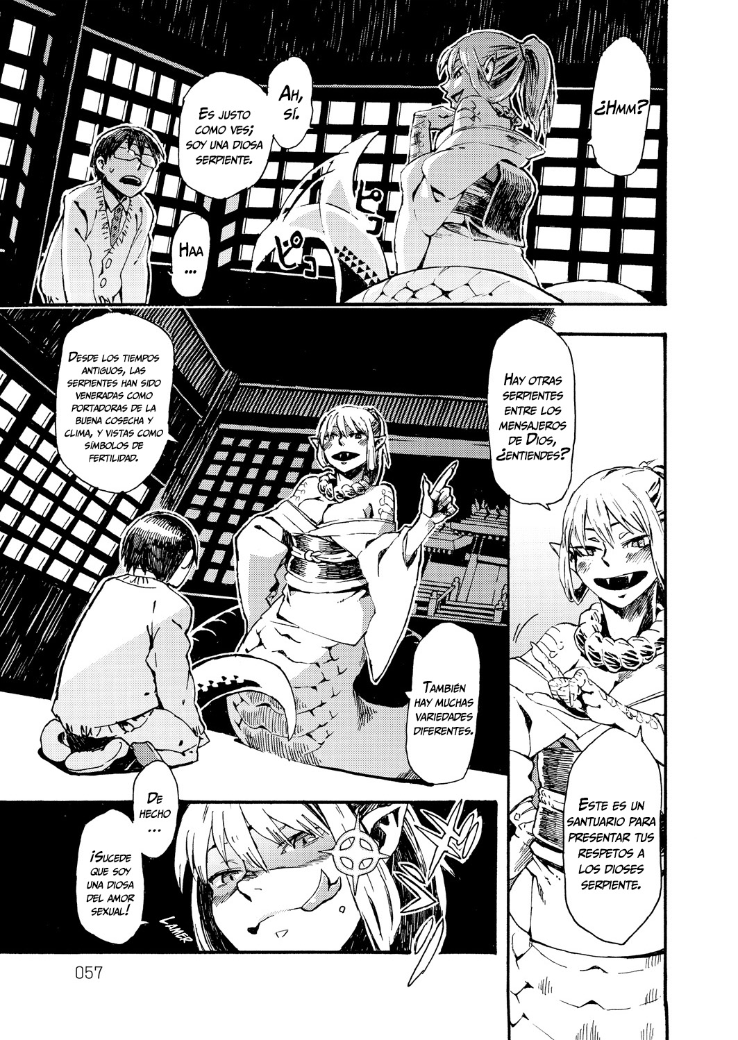 Uwabami Mairi | Visitando a una serpiente enorme   =Vile= page 7 full