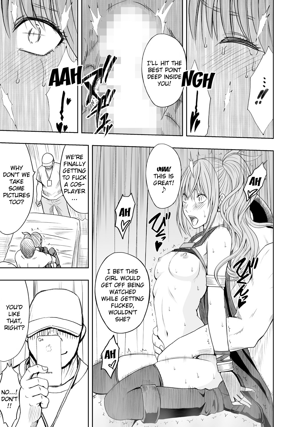 Cosplayer Kyousei Zecchou ~Kutsujoku no Yagai Satsueikai~ Ch. 4 page 7 full