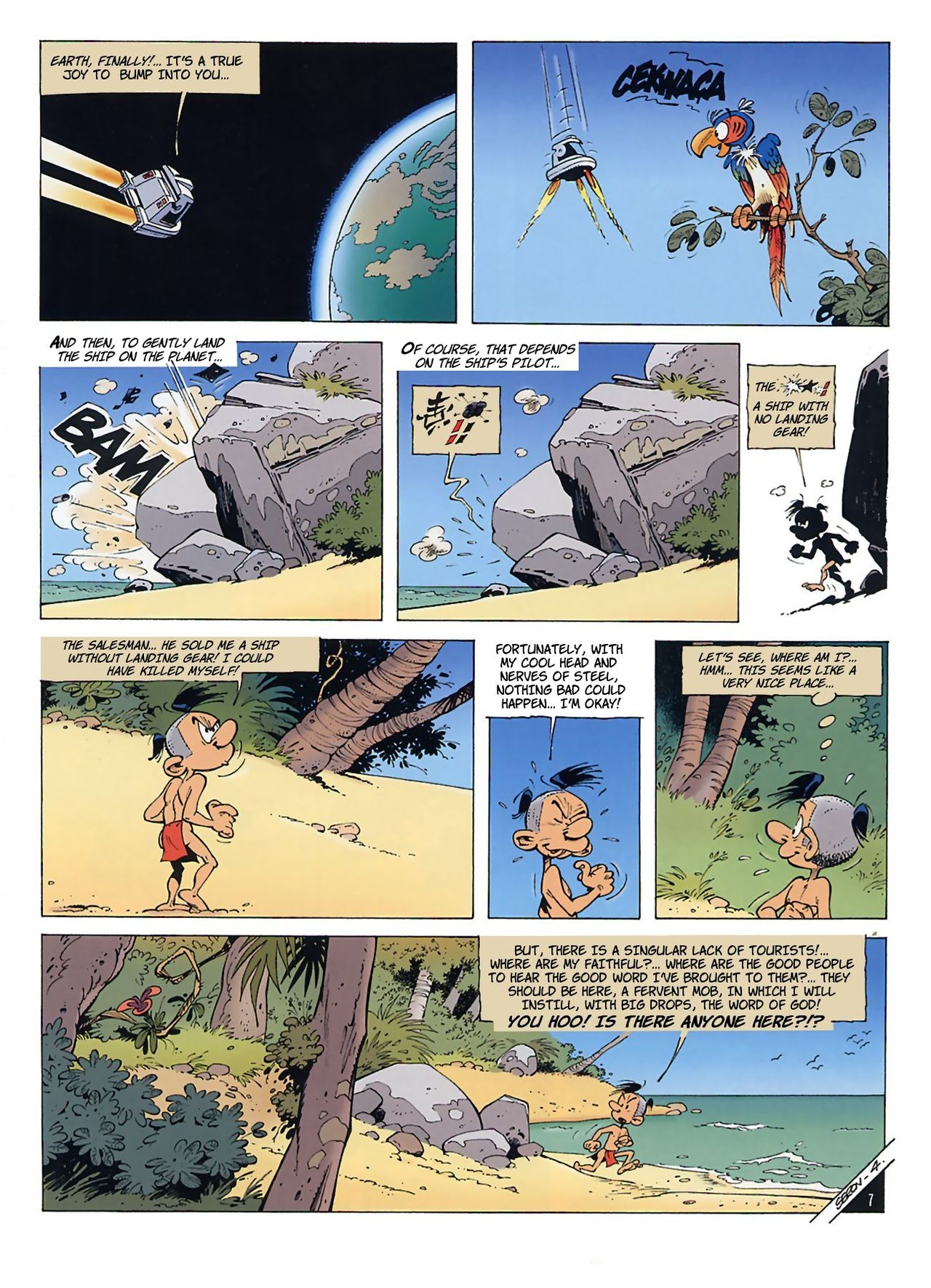 The Mini Girls #4 - The Messiah Returns page 10 full