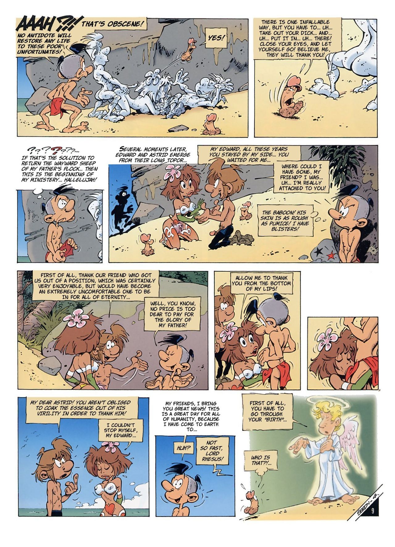 The Mini Girls #4 - The Messiah Returns page 12 full