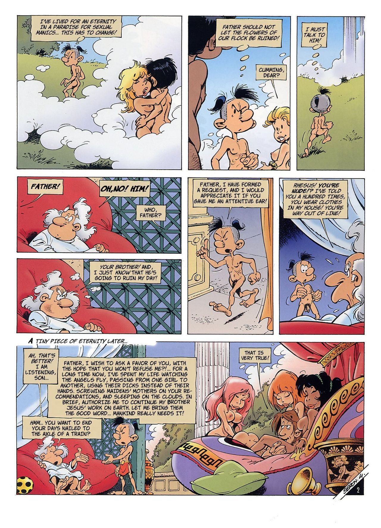 The Mini Girls #4 - The Messiah Returns page 5 full