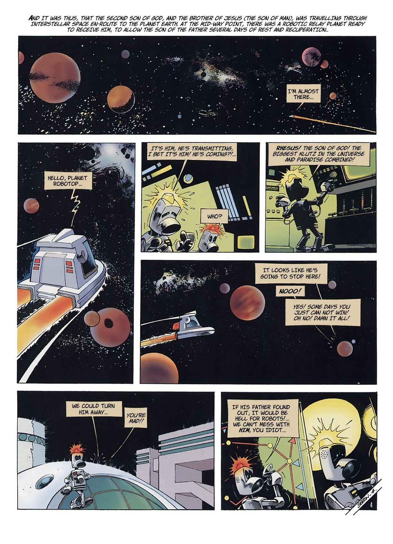 The Mini Girls #4 - The Messiah Returns page 7 full