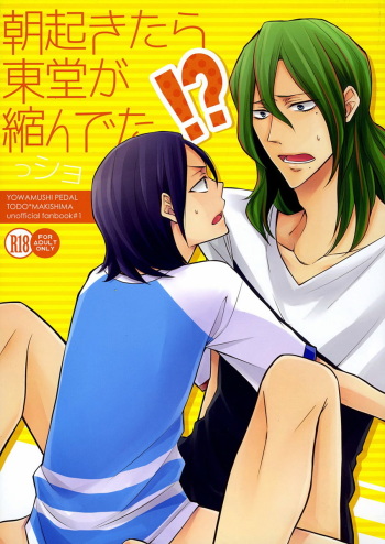 (Sakamichi Climb! Osaka 3) [soleil (Bibiko)] Asa Okitara Tdoudou ga Chijindeta sho | When I woke up this morning Todo had shrunk sho (Yowamushi Pedal) [English] cover
