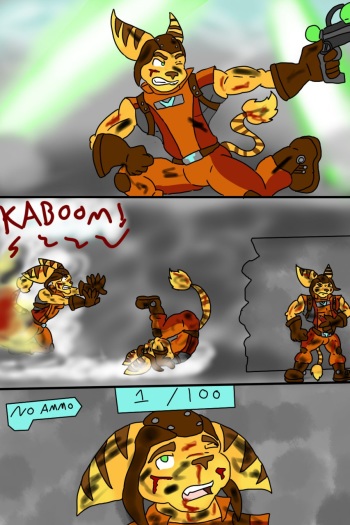 [Greeneear88] New Nanotech (Ratchet & Clank) cover