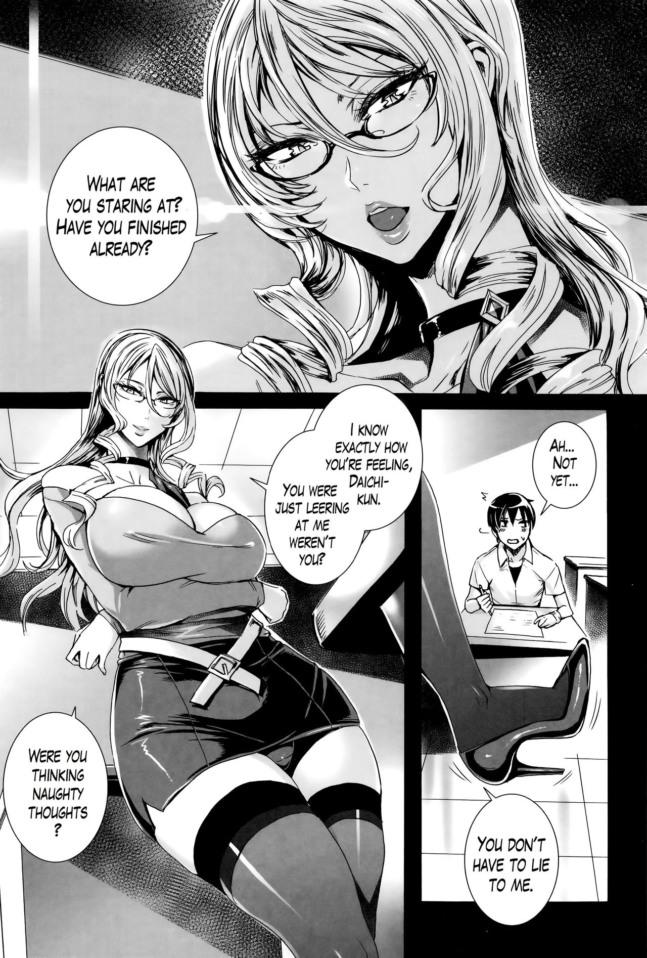 Kyuuketsu Jokyoushi No Kenzoku Seikatsu ~ Lesson with Vampire ~ Ch. 1-10 page 12 full