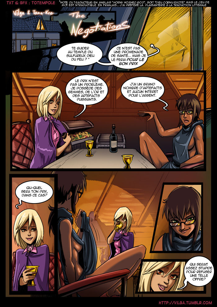 The Cummoner: The Negotiations page 1 full