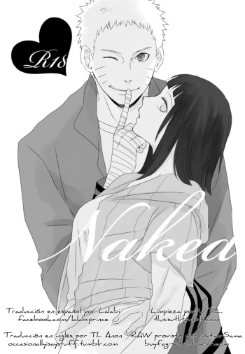 (Zennin Shuuketsu 2) [nora (kaori)] Naked (NARUTO) [Spanish] cover
