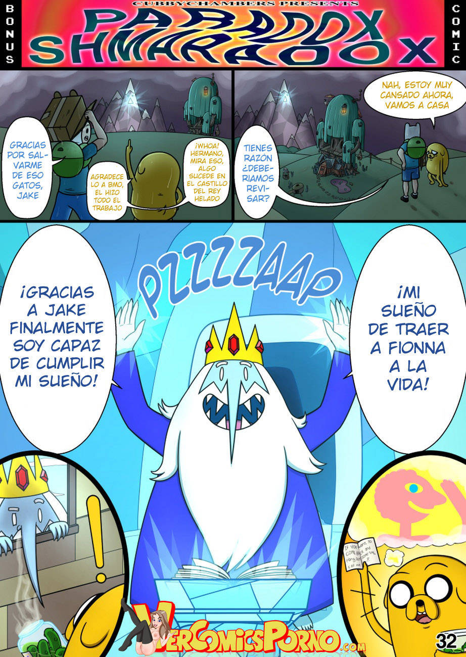 Adventure Time Cubbychambers 3 extra Paradox Shmaradox Spanish page 2 full