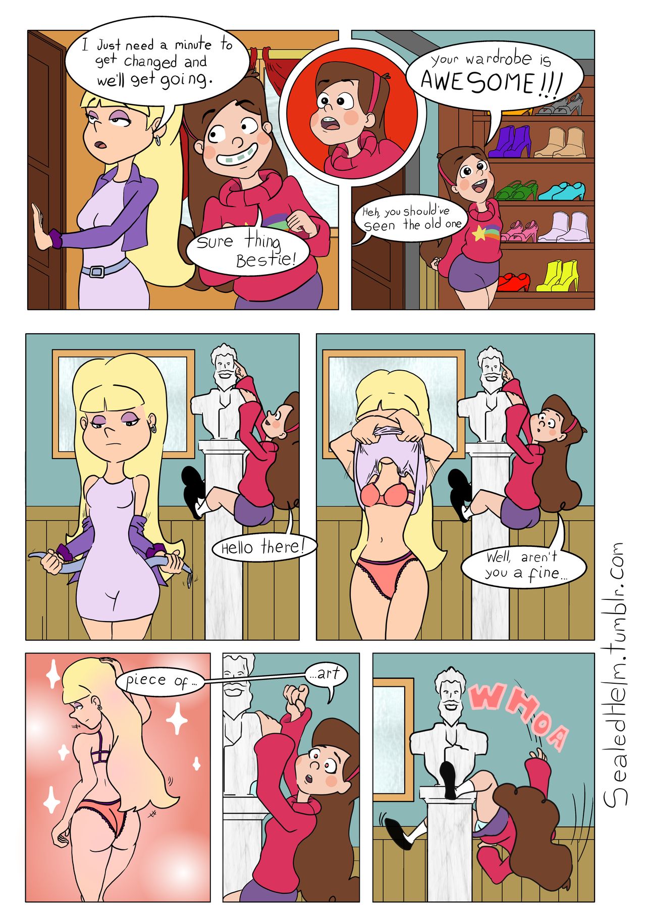 Mabel x Pacifica page 1 full