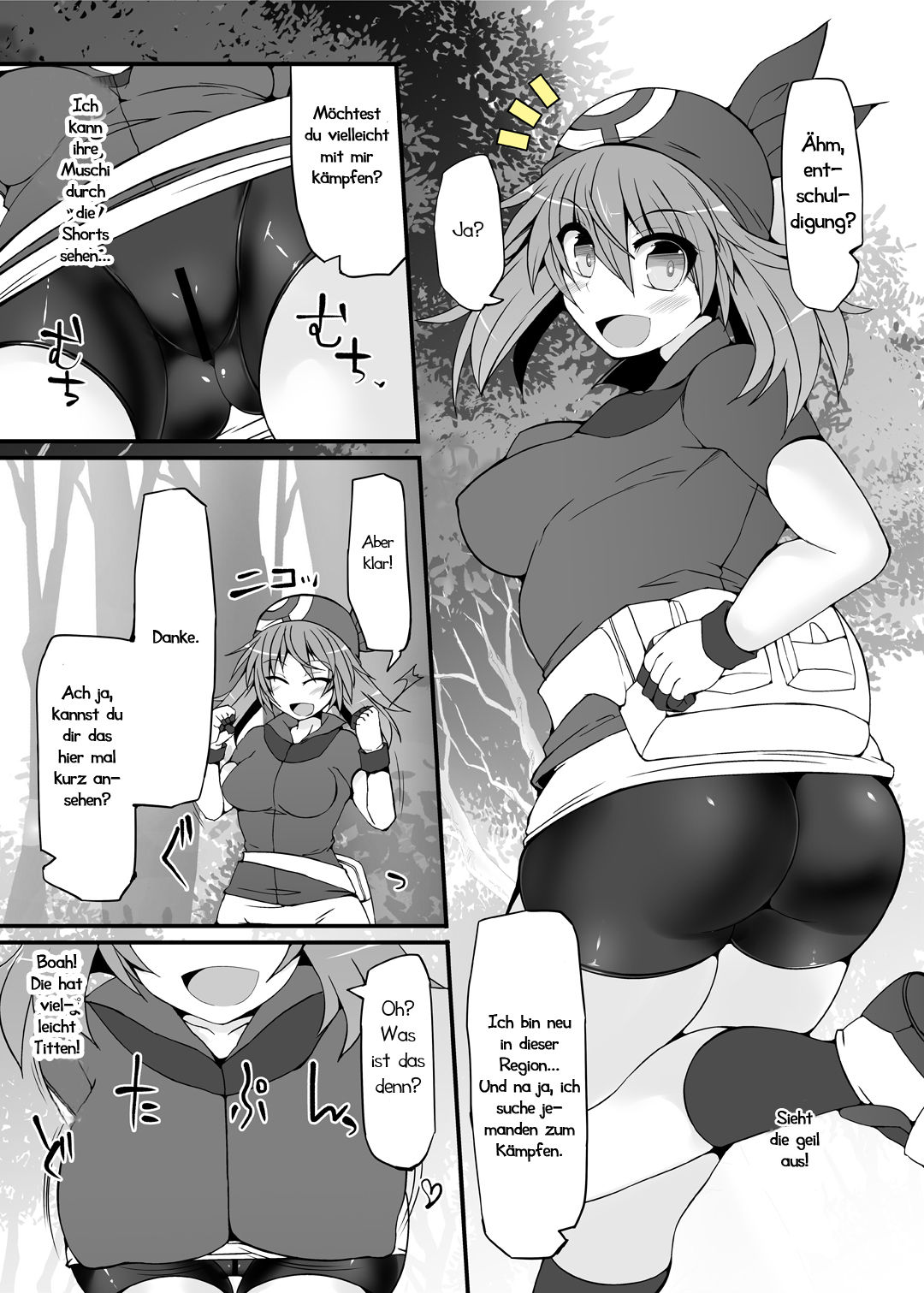 Pokemon Trainer Haruka Kyousei Saimin Battle | Pokemontrainer Maike und der Hypnosekampf page 4 full