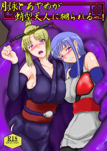 [Vane Person (gio)] Tsukuyo to Ayame ga Tako-gata Tennin ni Naburareru! [Shuusaku] (Gintama) cover