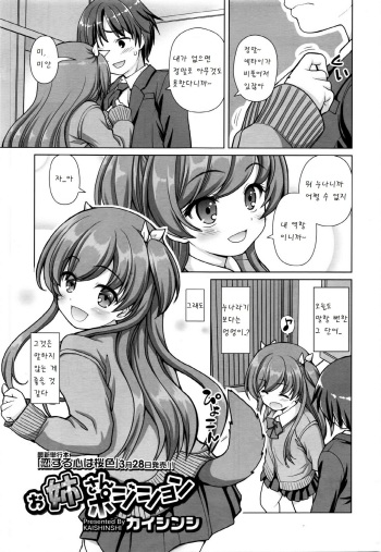 [Kaishinshi] Oneesan position (Juicy No. 13 2016-04) [Korean] [팀 아동복지부] cover