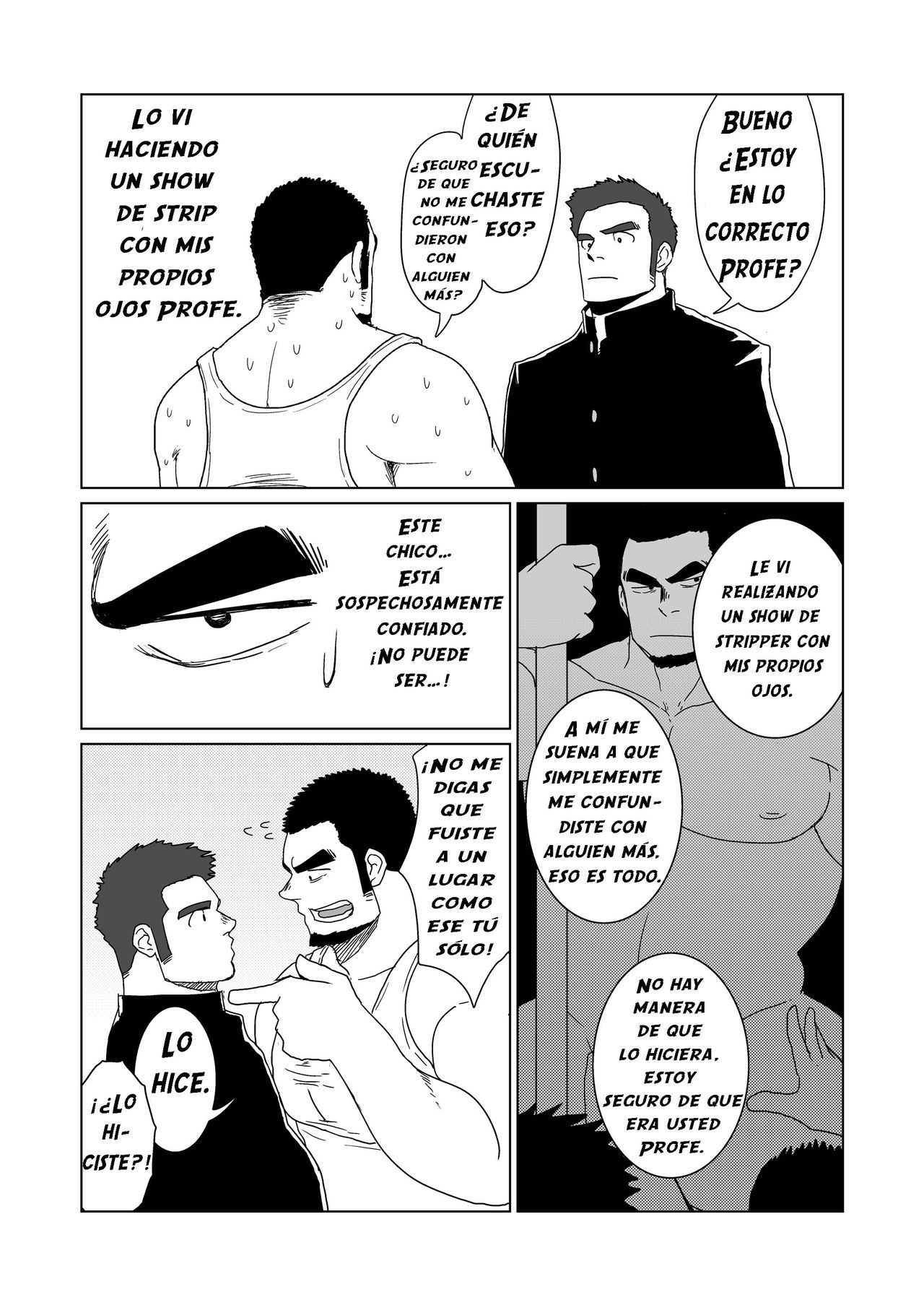 FULLBOCKY - Sensei wa Stripper!? | FULLBOCKY - ¡¿Mi Profesor es un Stripper?! page 11 full