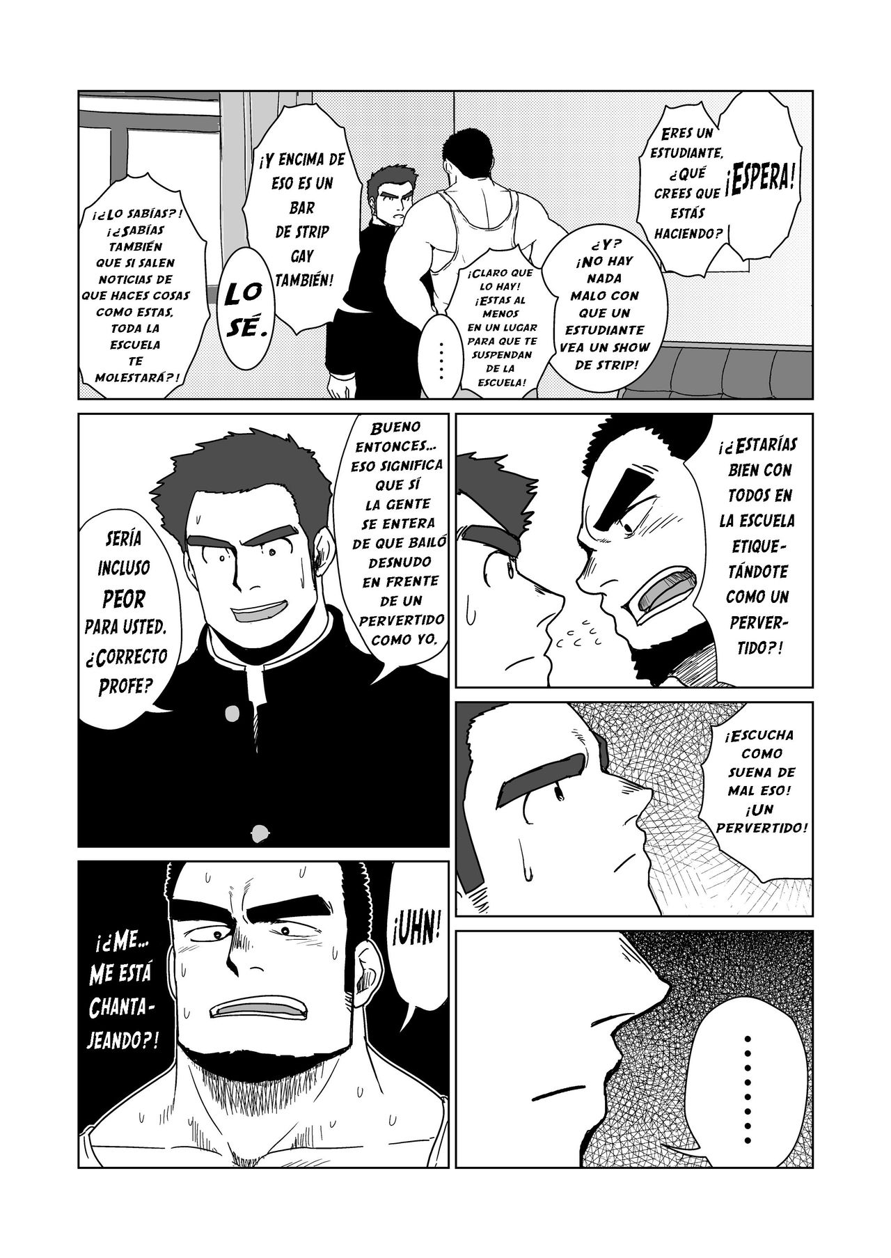 FULLBOCKY - Sensei wa Stripper!? | FULLBOCKY - ¡¿Mi Profesor es un Stripper?! page 12 full