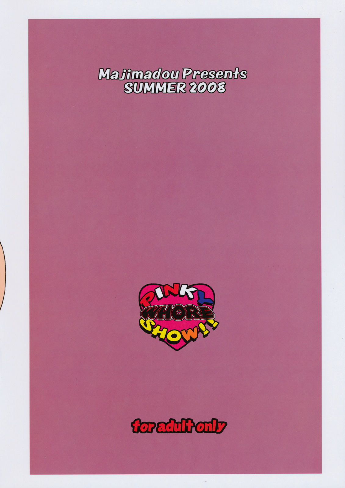 PINKY WHORE SHOW!! page 2 full