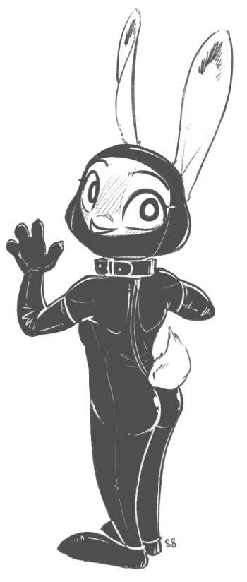 Gimp Suit Judy (Zootopia) cover