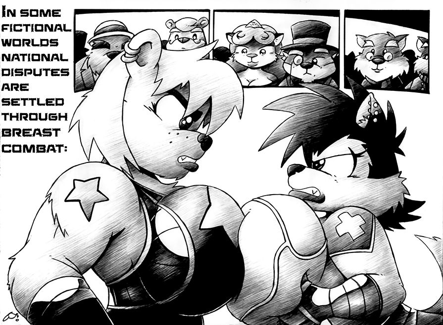 Zasha Origins by drakefenwick + Zasha and Breast Combat pics page 12 full