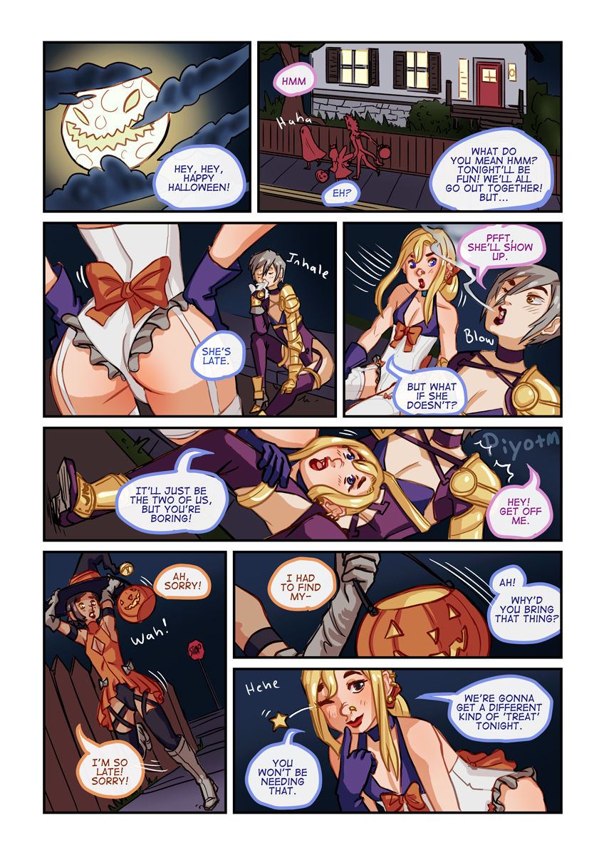Halloween Monster Fuck! page 1 full