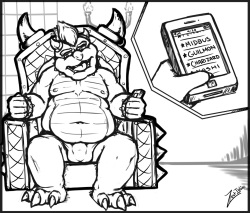 The Koopa King's Boredom