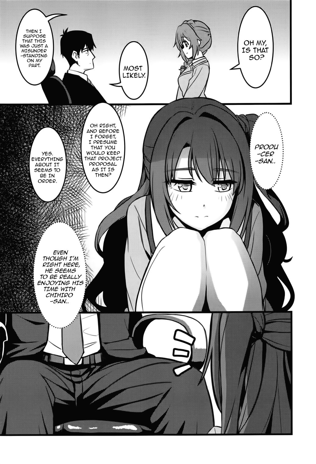 P-san! Watashi-tachi Motto Ganbarimasen ka? page 12 full