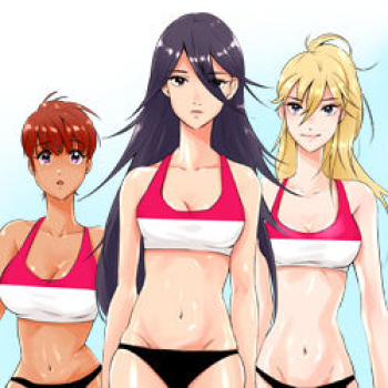 Beach Volleyball Girls Ch.1-5 cover