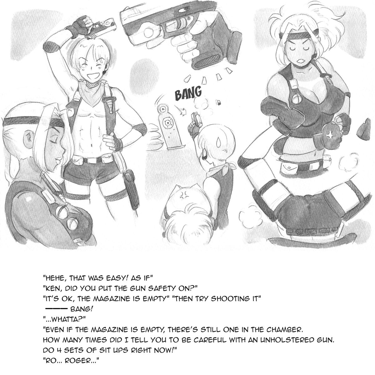 Mama Shot-ime - Biopanic Hen page 11 full