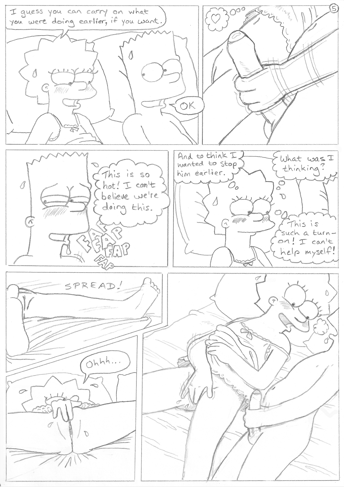 My Sister's Bed page 5 full